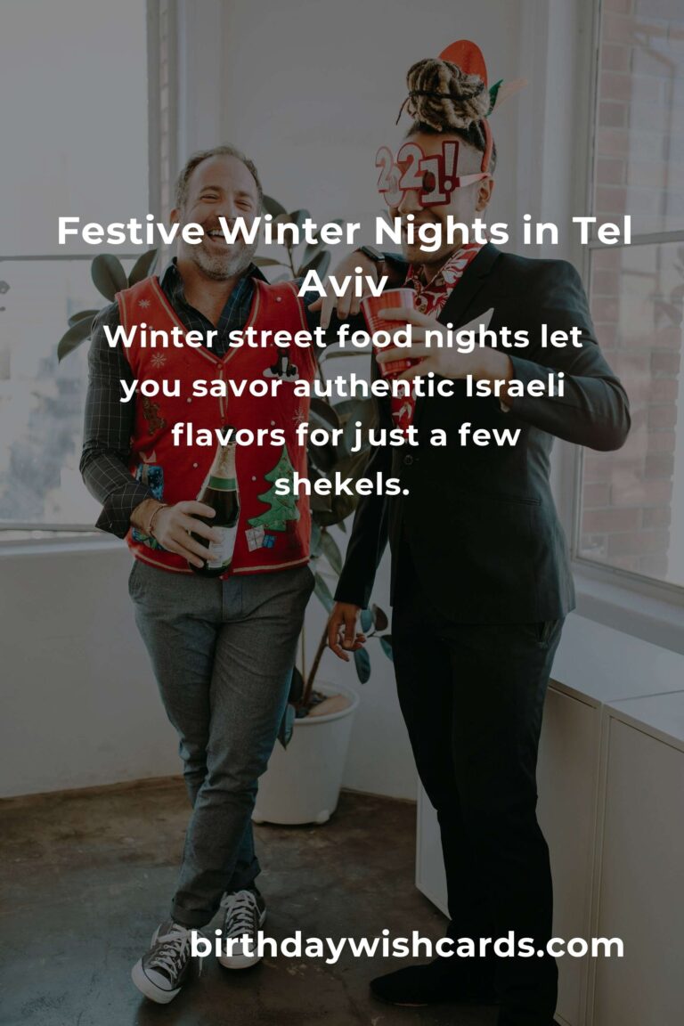 Unforgettable Winter Events in Tel Aviv for Budget Travelers: Experience the Magic Without Breaking the Bank