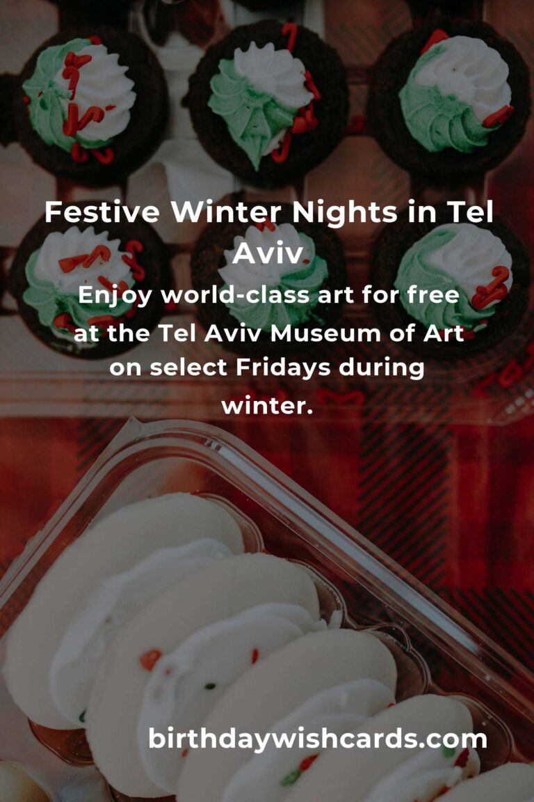 Unforgettable Winter Events in Tel Aviv for Budget Travelers: Experience the Magic Without Breaking the Bank