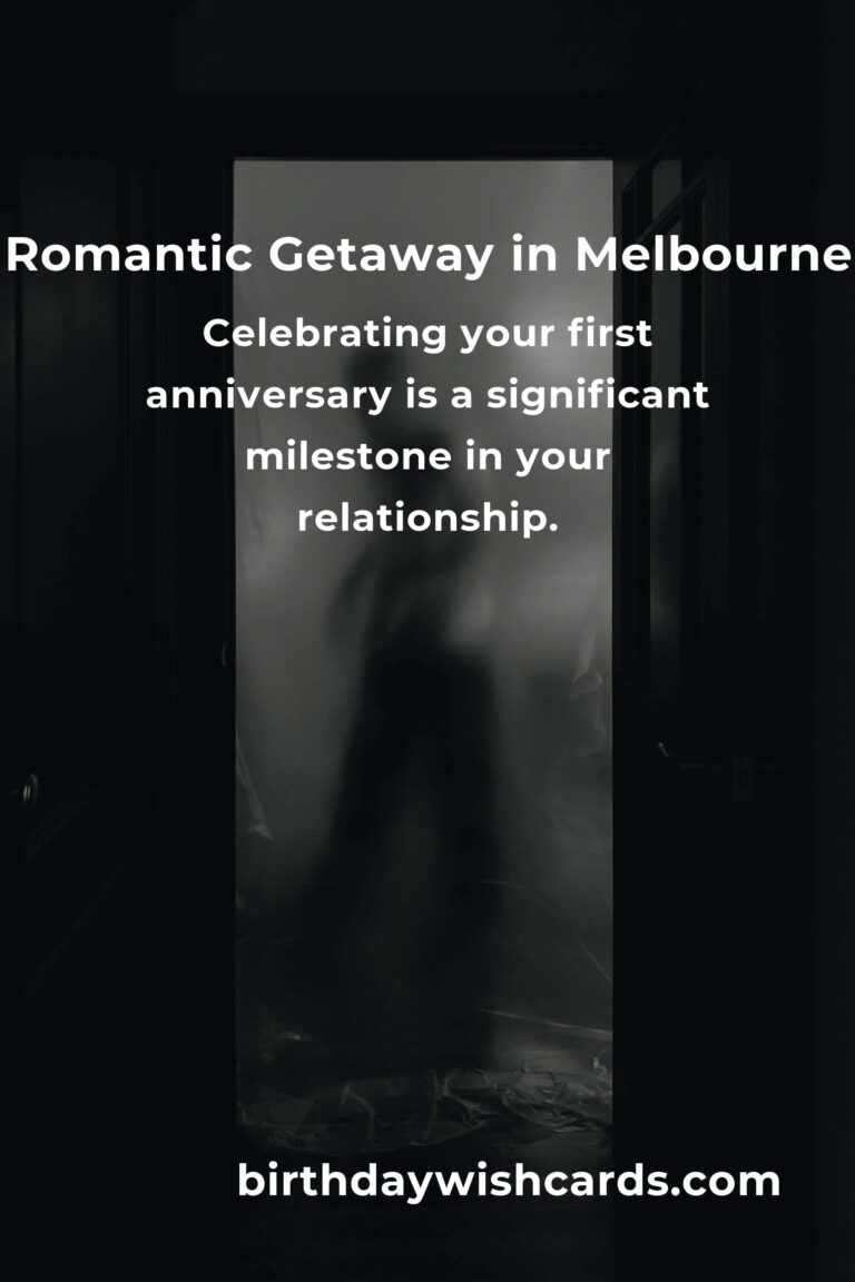 Unique 1st Anniversary Ideas for Couples in Melbourne
