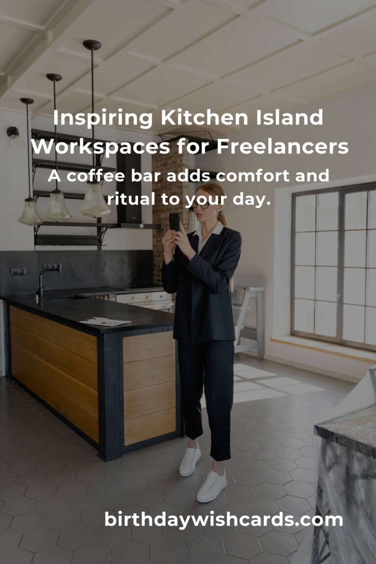 Unleash Your Creativity: Inspiring Kitchen Island Ideas for Freelancers Who Work from Home
