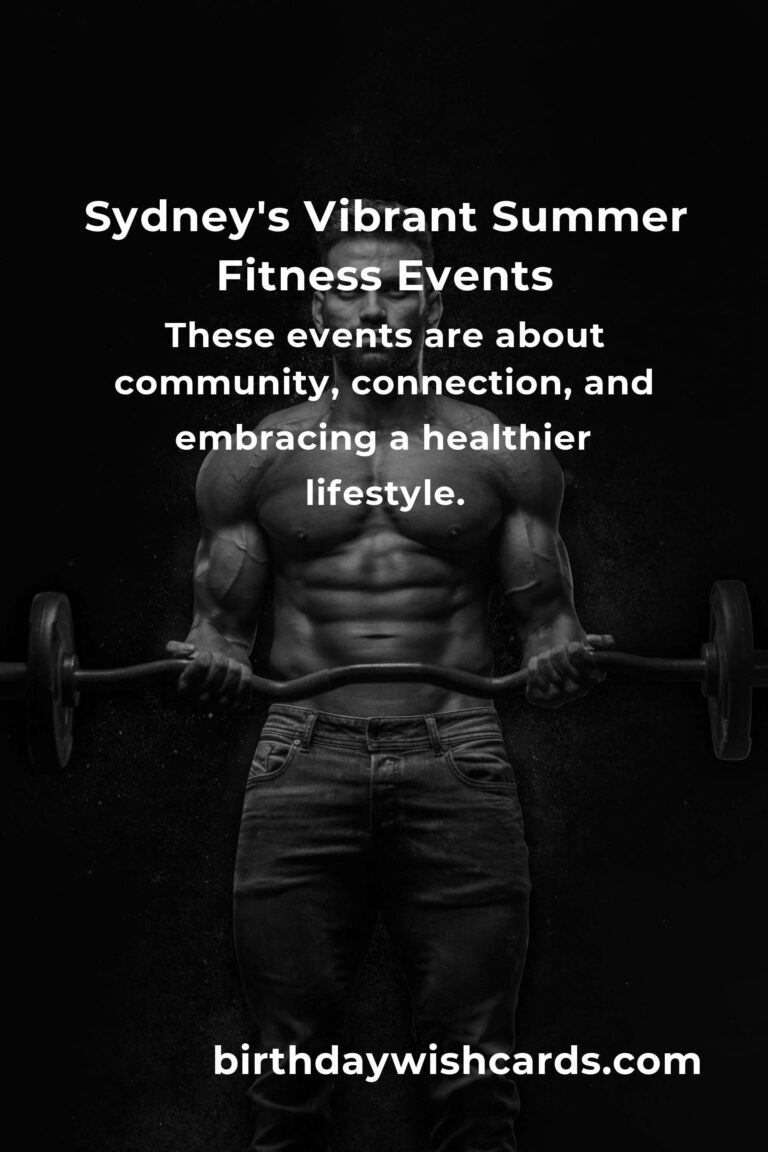 Unleash Your Energy: Discover Sydney's Best Summer Fitness Events
