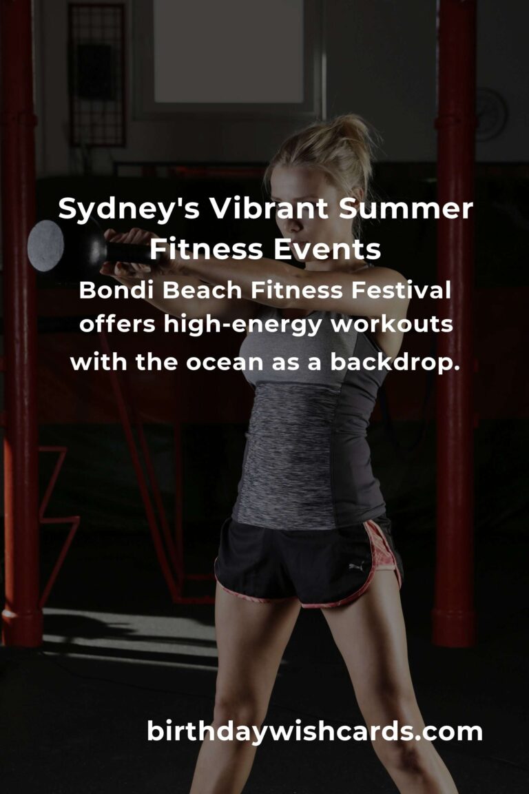 Unleash Your Energy: Discover Sydney's Best Summer Fitness Events