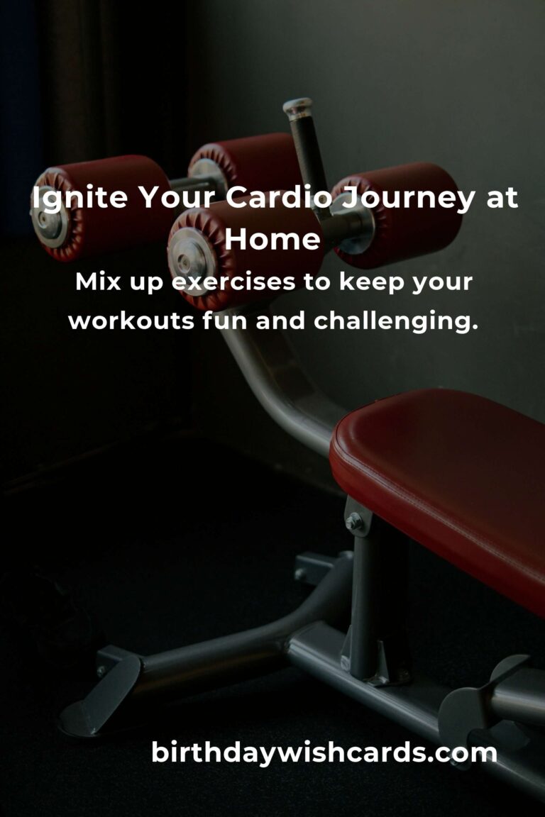 Unleash Your Energy: The Ultimate Home Cardio Workout Routine for Fitness Enthusiasts