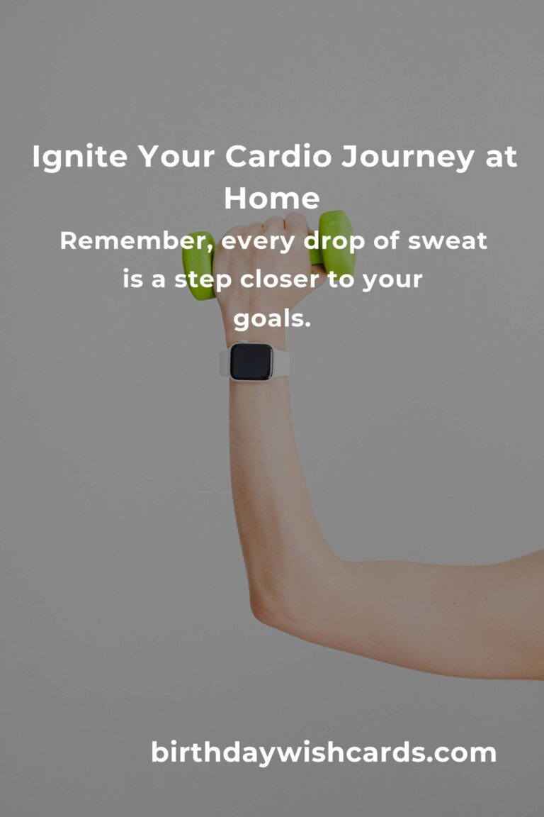 Unleash Your Energy: The Ultimate Home Cardio Workout Routine for Fitness Enthusiasts