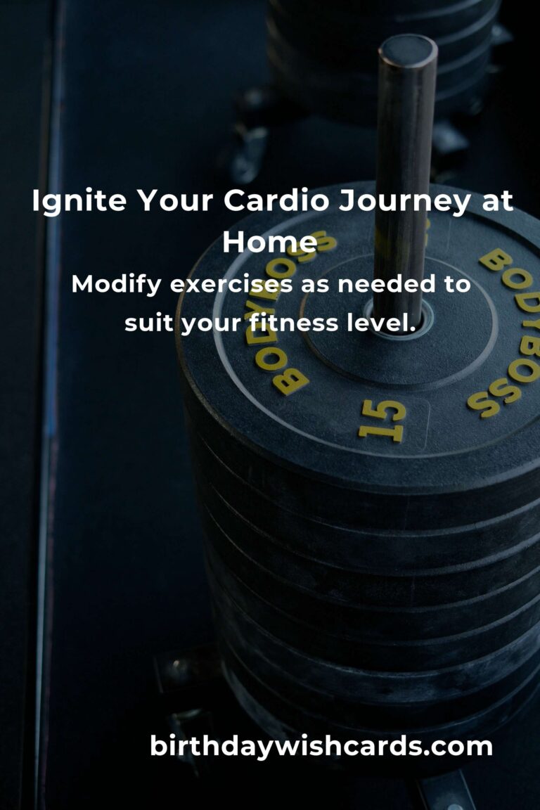 Unleash Your Energy: The Ultimate Home Cardio Workout Routine for Fitness Enthusiasts