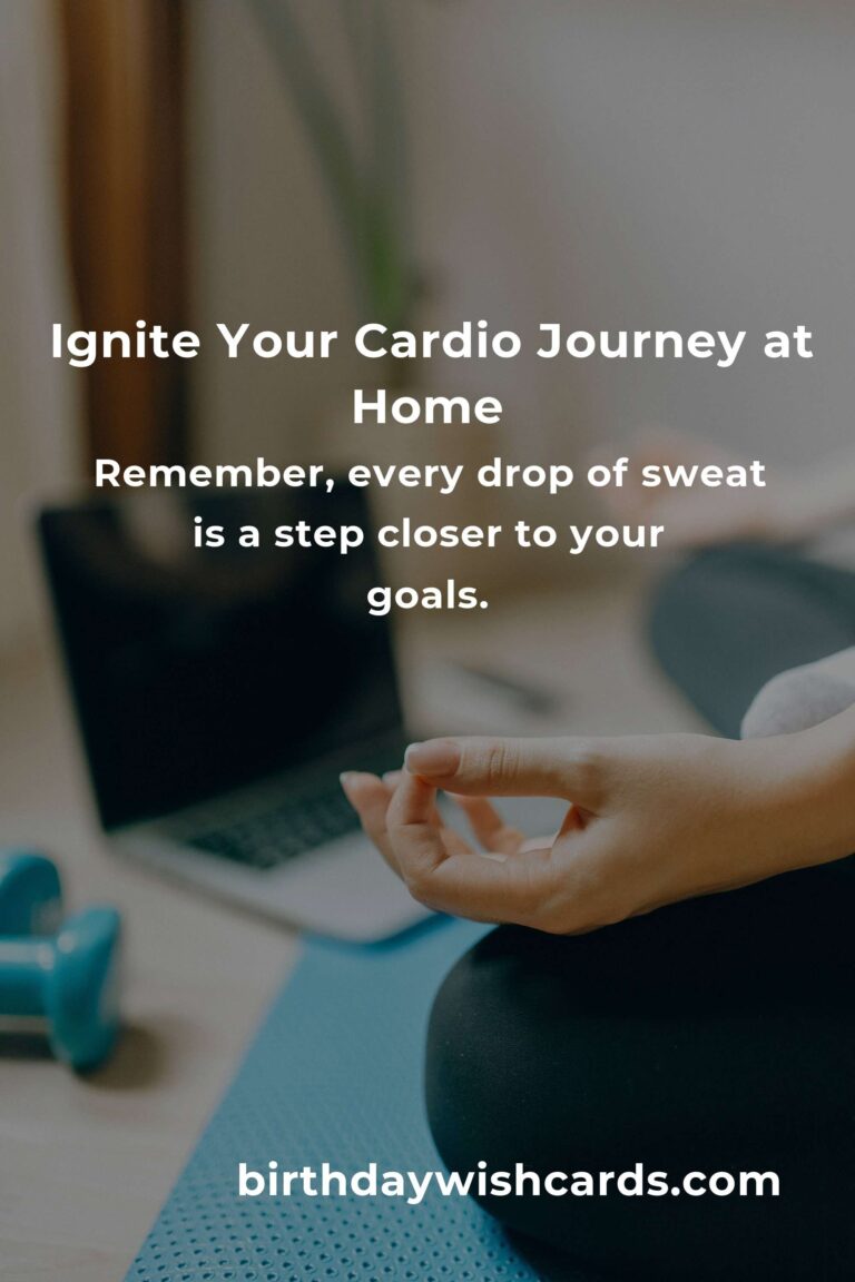 Unleash Your Energy: The Ultimate Home Cardio Workout Routine for Fitness Enthusiasts
