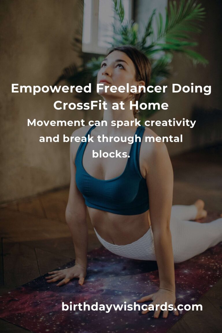 Unleash Your Energy: The Ultimate Home CrossFit Routine for Freelancers Who Want More From Life