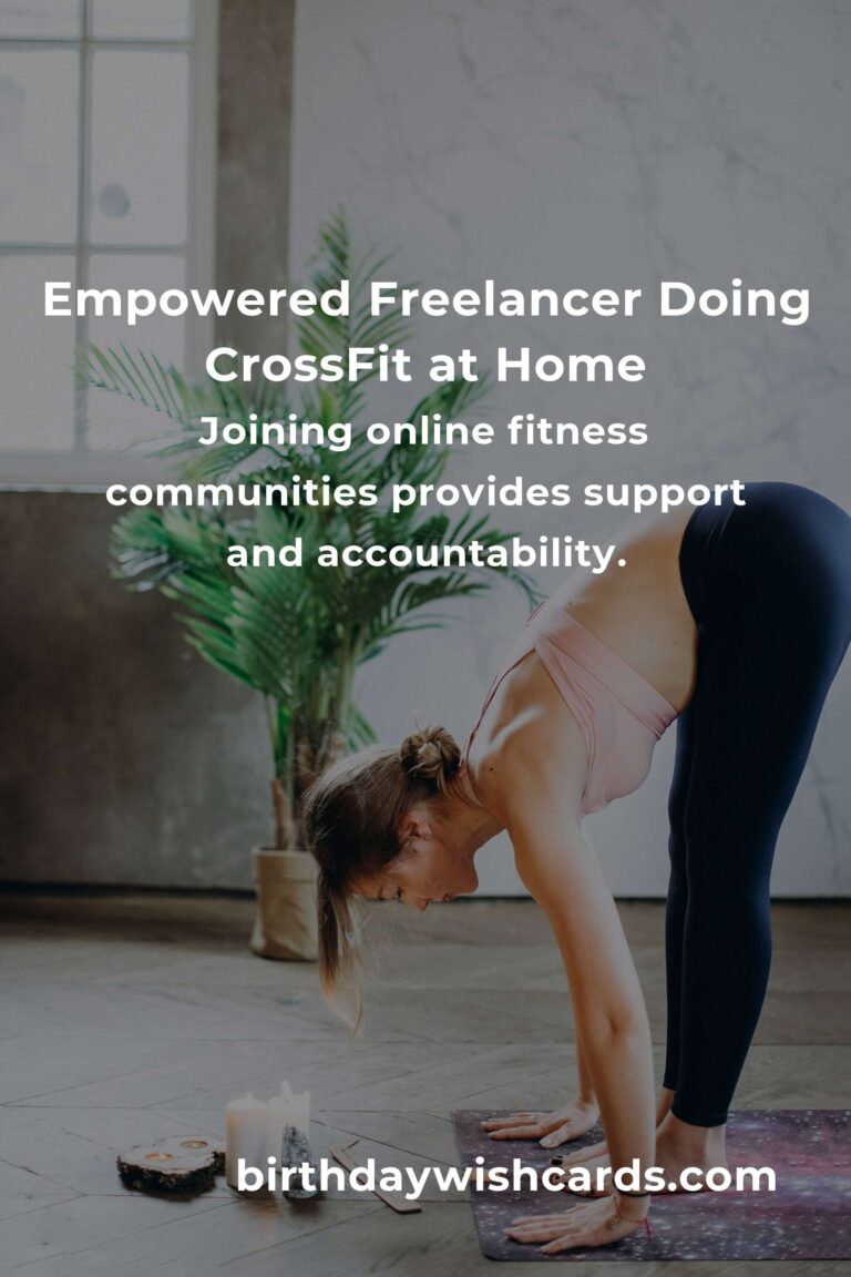 Unleash Your Energy: The Ultimate Home CrossFit Routine for Freelancers Who Want More From Life