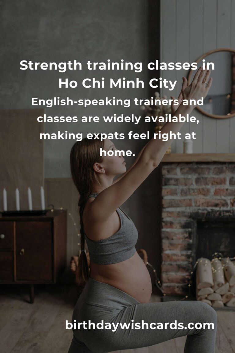 Unleash Your Power: Best Strength Training Classes in Ho Chi Minh City for 2025