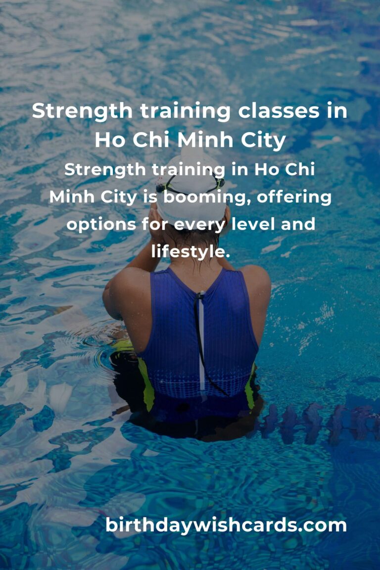 Unleash Your Power: Best Strength Training Classes in Ho Chi Minh City for 2025