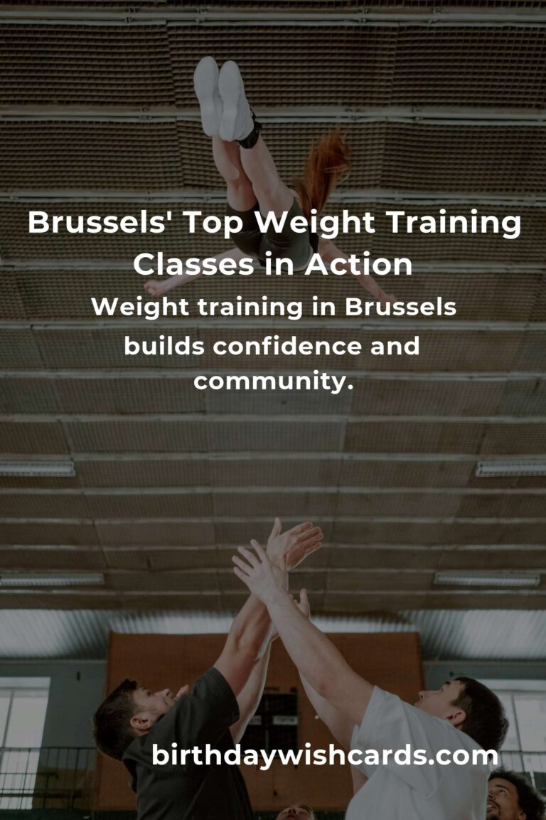 Unleash Your Strength: Discover the Best Weight Training Classes in Brussels for 2025