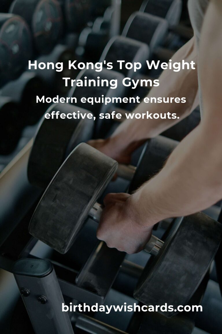 Unleash Your Strength: Discover the Best Weight Training Classes in Hong Kong for 2025