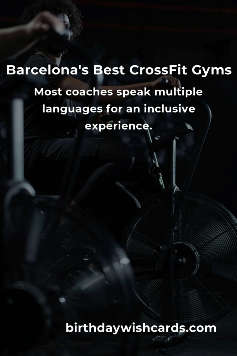 Unleash Your Strongest Self: Discover the Best CrossFit Classes in Barcelona for 2025