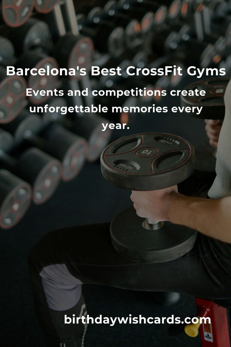 Unleash Your Strongest Self: Discover the Best CrossFit Classes in Barcelona for 2025