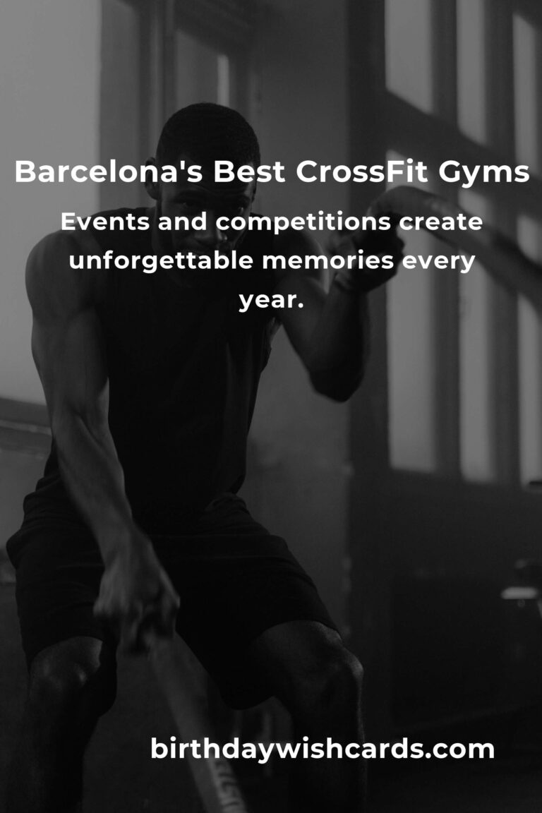 Unleash Your Strongest Self: Discover the Best CrossFit Classes in Barcelona for 2025