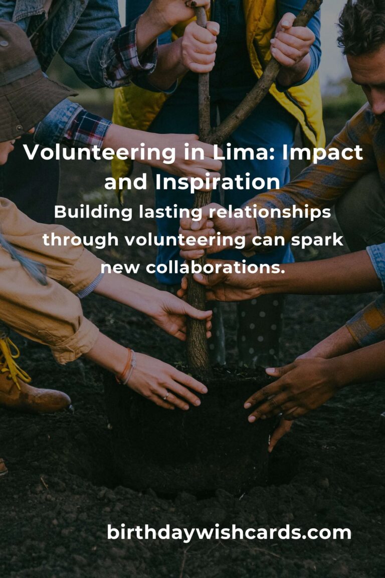 Unleashing Entrepreneurial Spirit: Find Your Purpose Through Volunteering in Lima