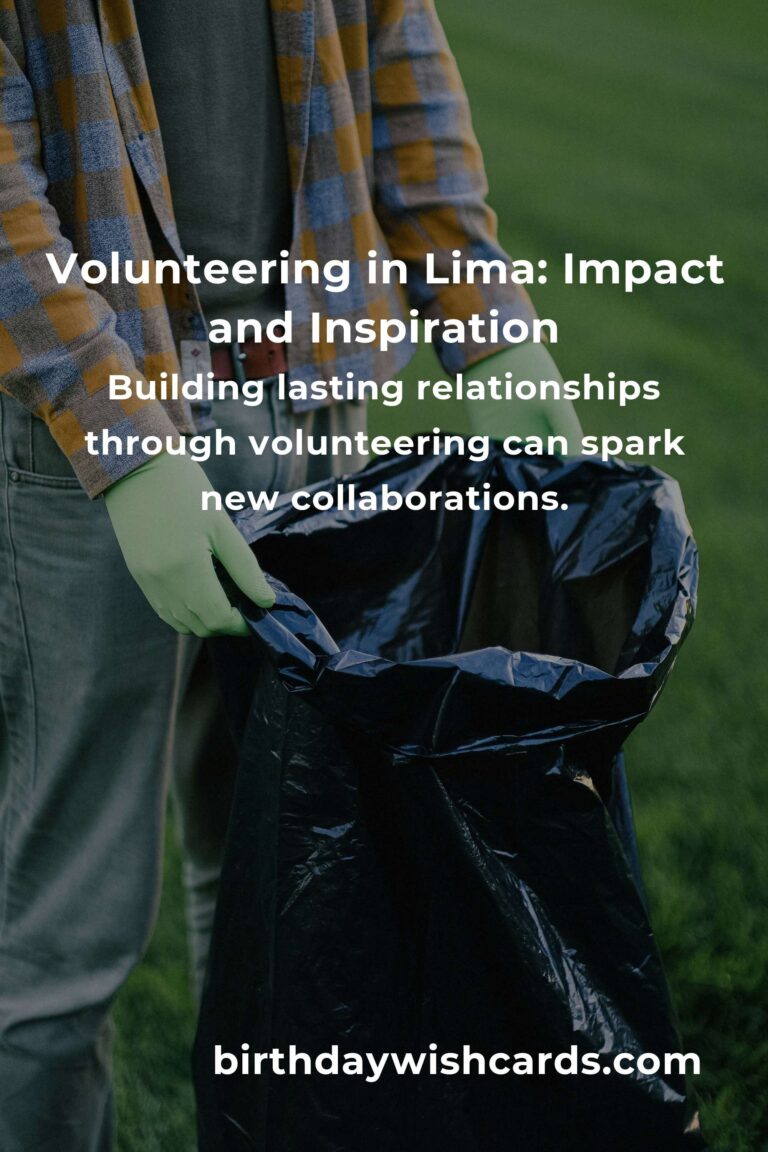 Unleashing Entrepreneurial Spirit: Find Your Purpose Through Volunteering in Lima