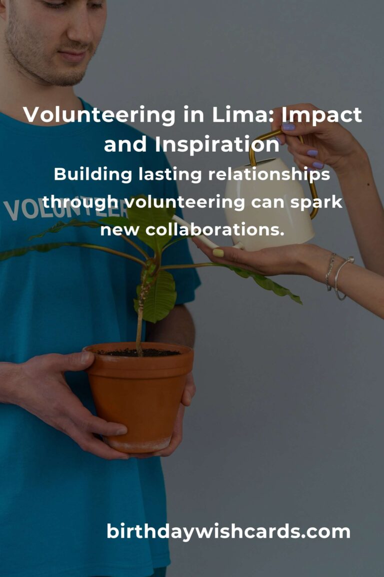 Unleashing Entrepreneurial Spirit: Find Your Purpose Through Volunteering in Lima