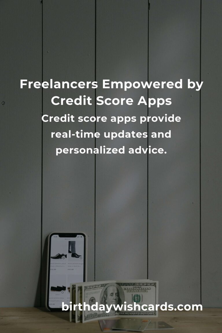 Unlock Financial Freedom: The Best Credit Score Apps for Freelancers in 2024