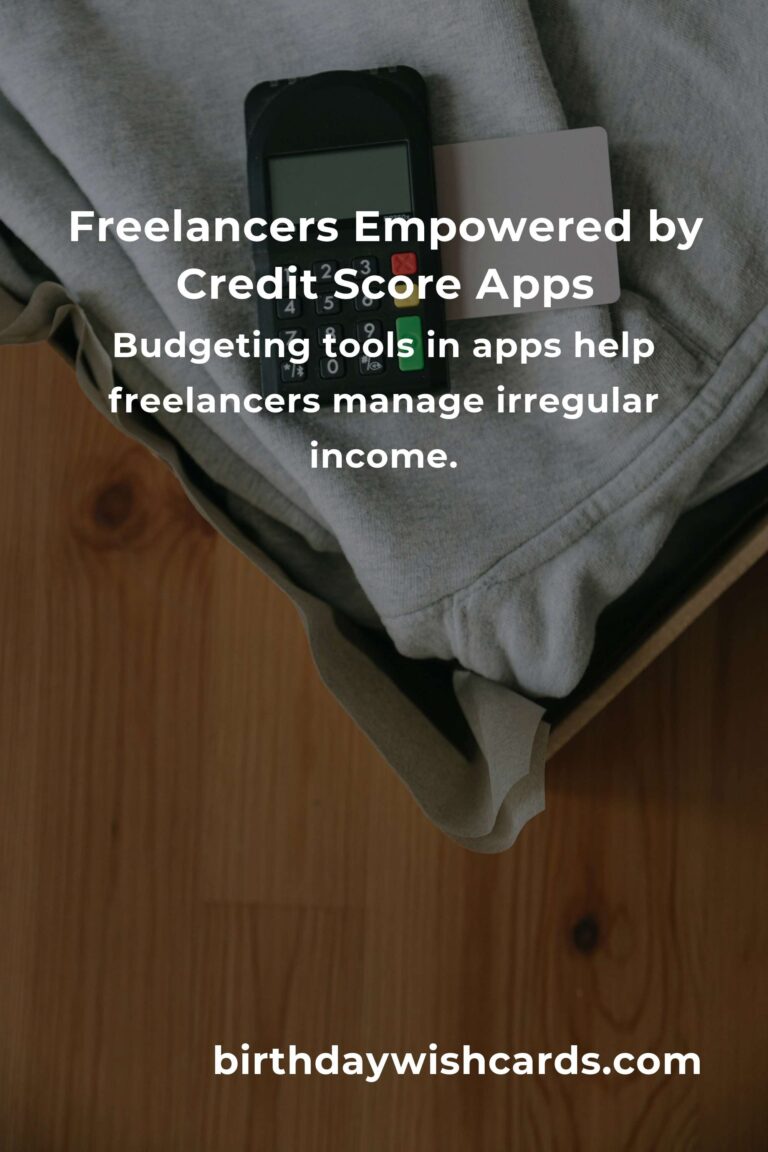Unlock Financial Freedom: The Best Credit Score Apps for Freelancers in 2024