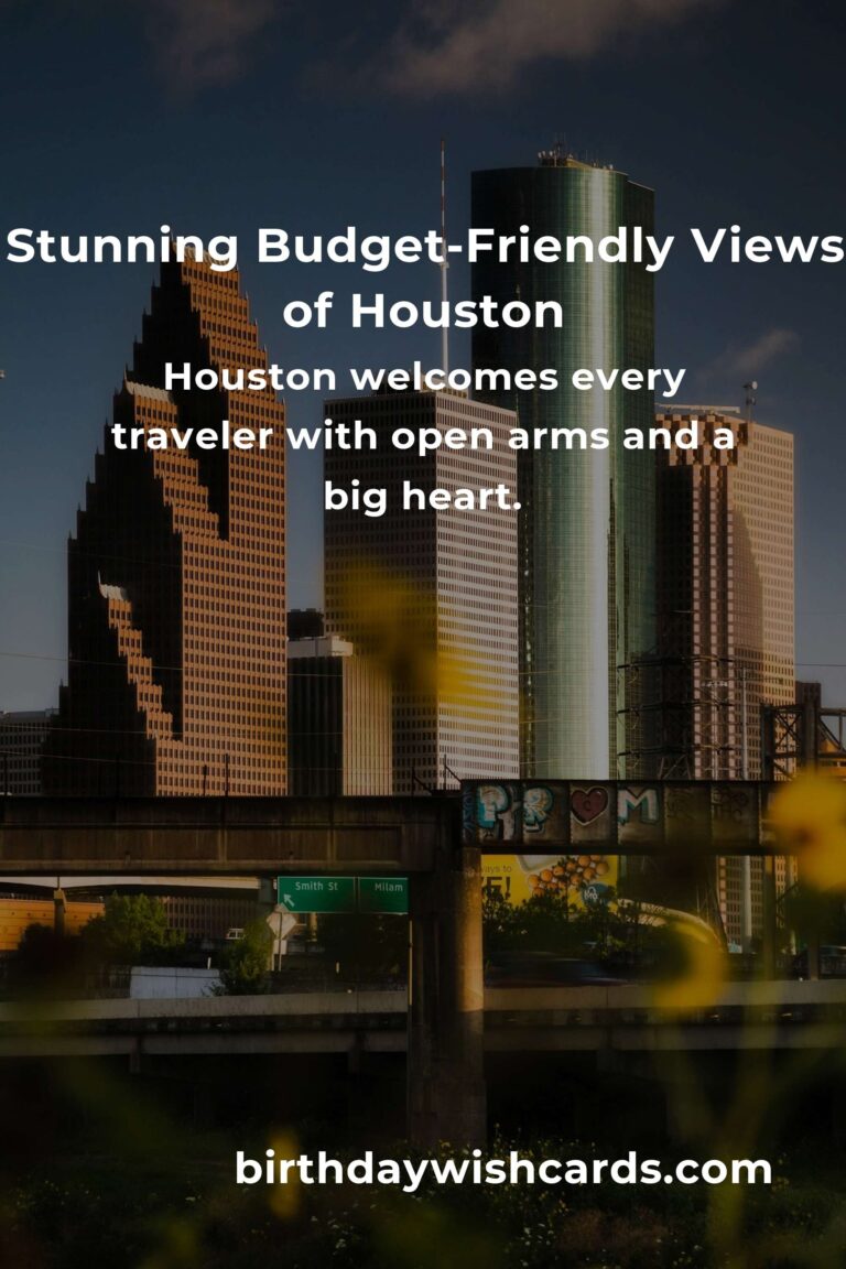 Unlock Houston: An Emotional & Practical Budget Guide to City Breaks in the Heart of Texas