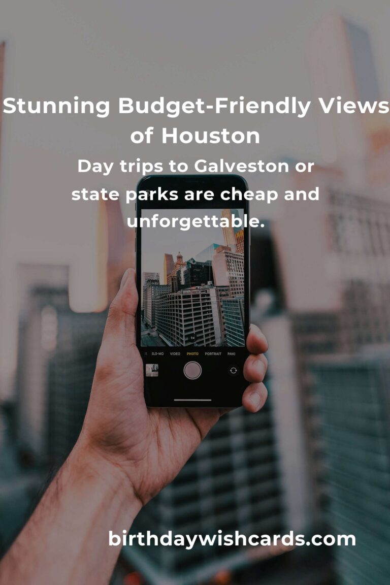 Unlock Houston: An Emotional & Practical Budget Guide to City Breaks in the Heart of Texas