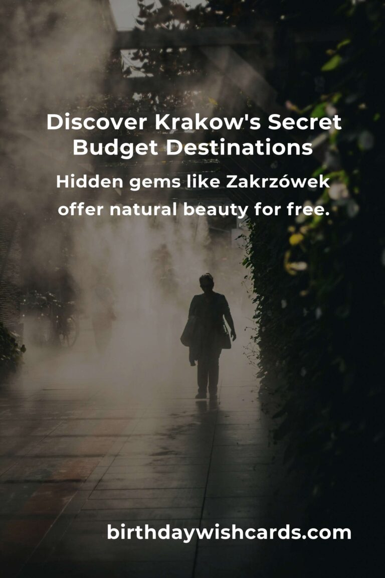 Unlock Krakow’s Hidden Budget Gems: Affordable Adventures You’ll Remember Forever