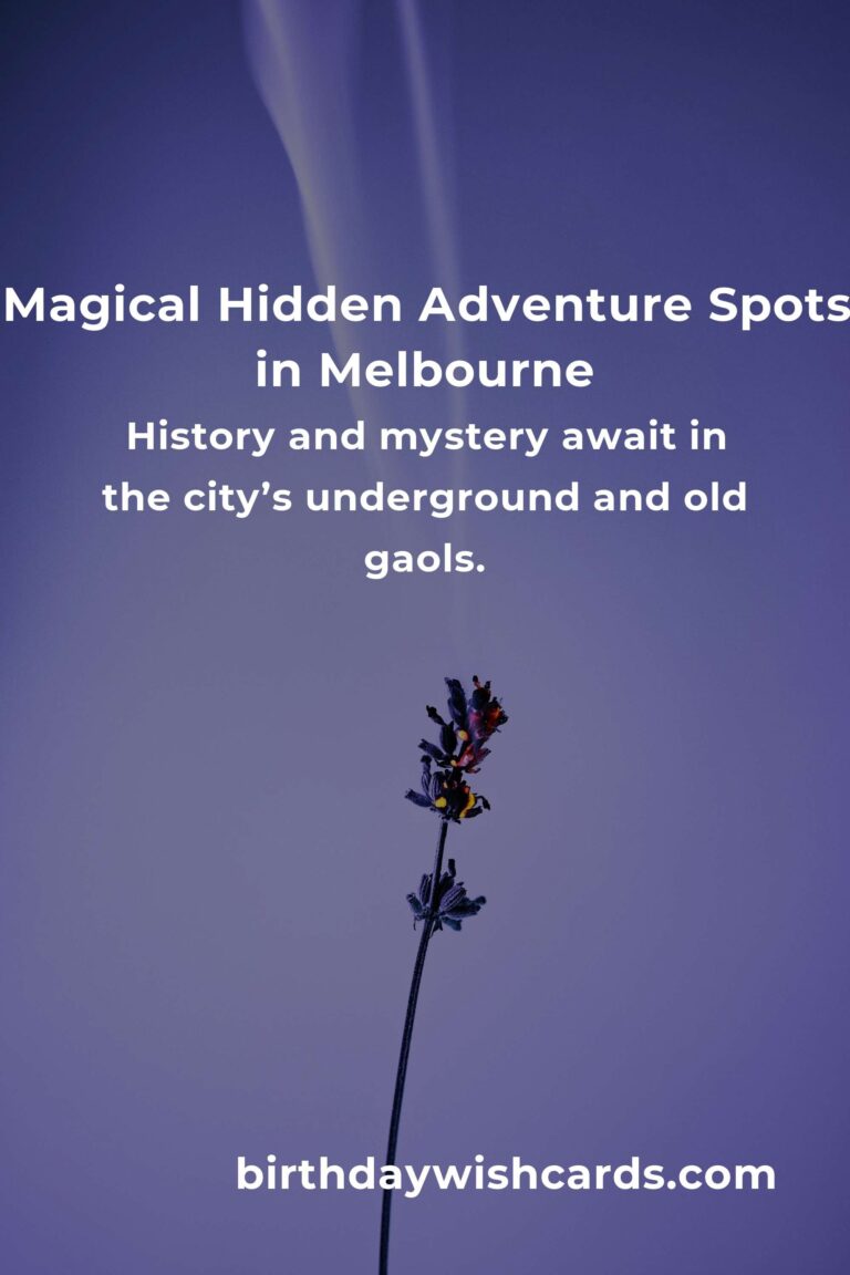 Unlock Melbourne’s Secrets: 10 Hidden Adventure Spots You’ll Fall in Love With