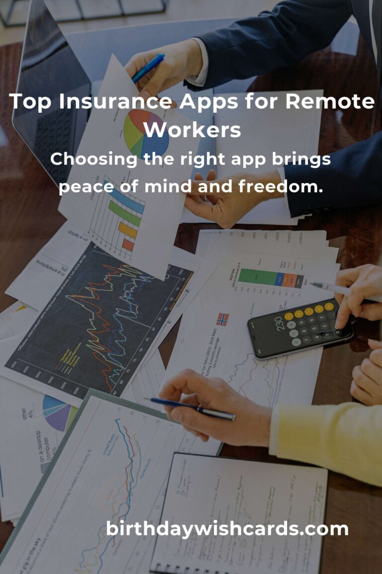 Unlock Peace of Mind: The Best Insurance Planning Apps for Remote Workers in 2024