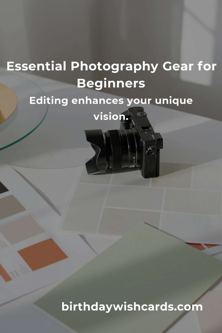 Unlock Your Creative Vision: The Complete Beginner’s Guide to Photography Gear (With Heart!)