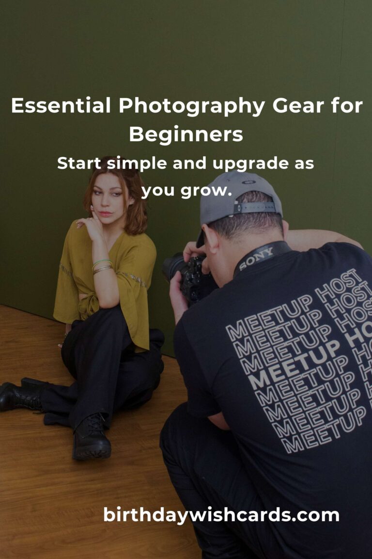 Unlock Your Creative Vision: The Complete Beginner’s Guide to Photography Gear (With Heart!)