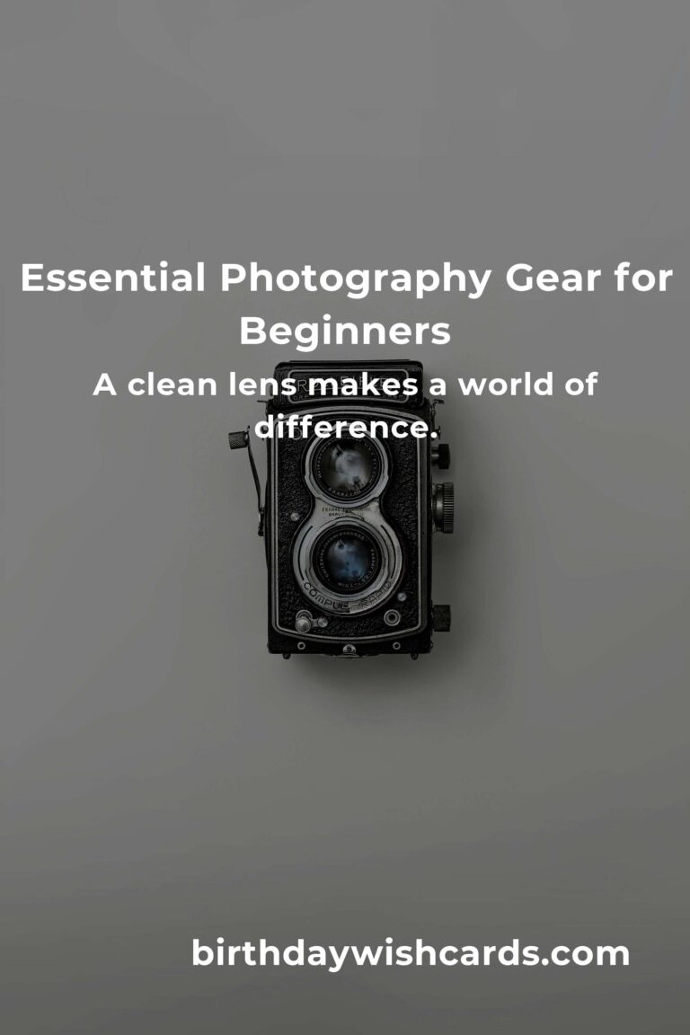Unlock Your Creative Vision: The Complete Beginner’s Guide to Photography Gear (With Heart!)