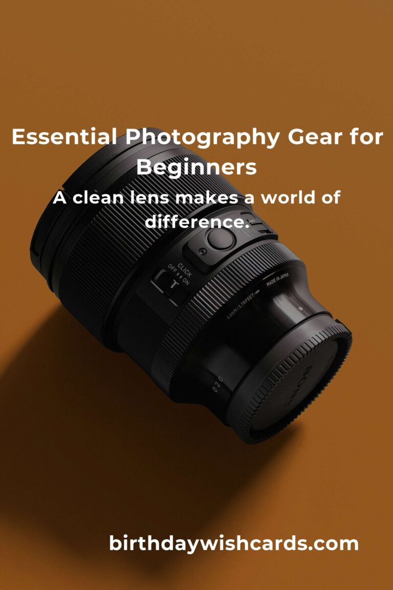 Unlock Your Creative Vision: The Complete Beginner’s Guide to Photography Gear (With Heart!)