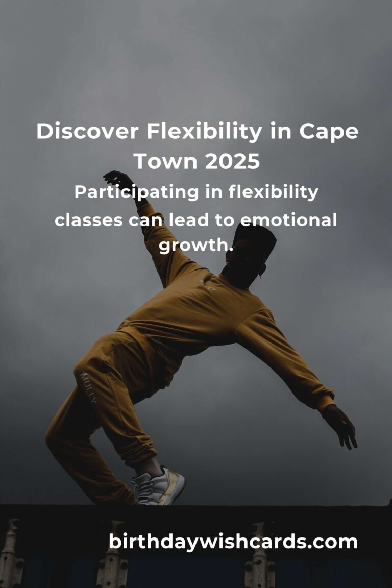 Unlock Your Potential: Discover the Best Flexibility Classes in Cape Town for 2025