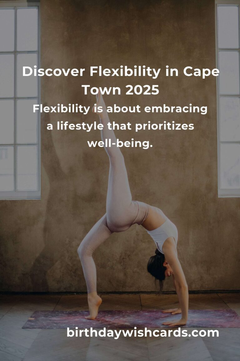 Unlock Your Potential: Discover the Best Flexibility Classes in Cape Town for 2025
