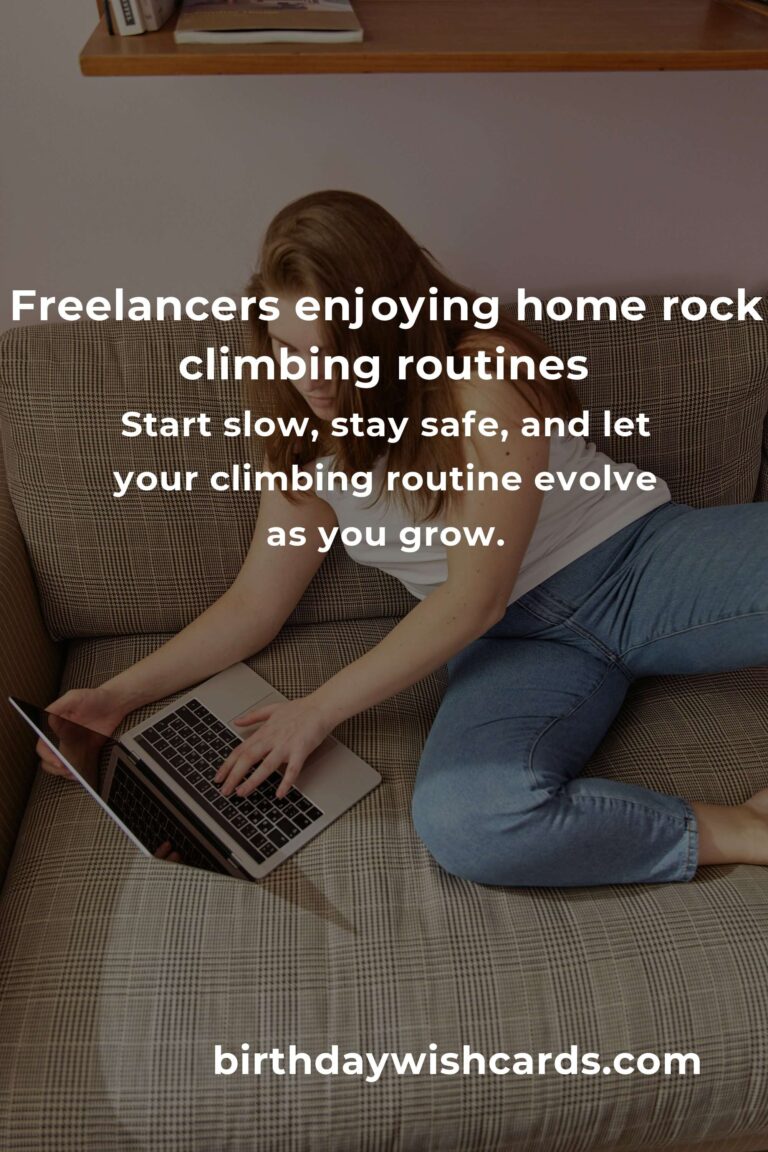 Unlock Your Potential: The Ultimate Home Rock Climbing Routine for Freelancers