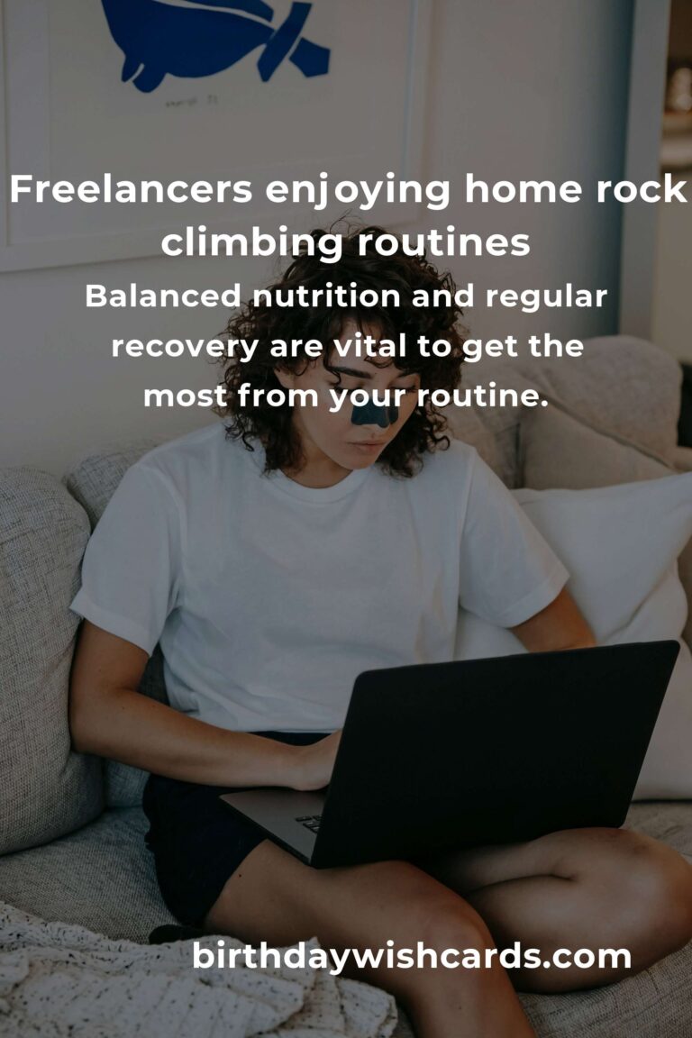 Unlock Your Potential: The Ultimate Home Rock Climbing Routine for Freelancers