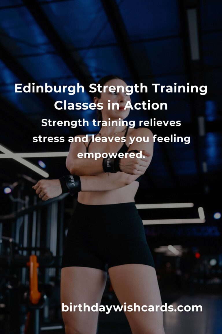Unlock Your Power: The Best Strength Training Classes in Edinburgh for 2025 (Feel Strong, Live Stronger!)