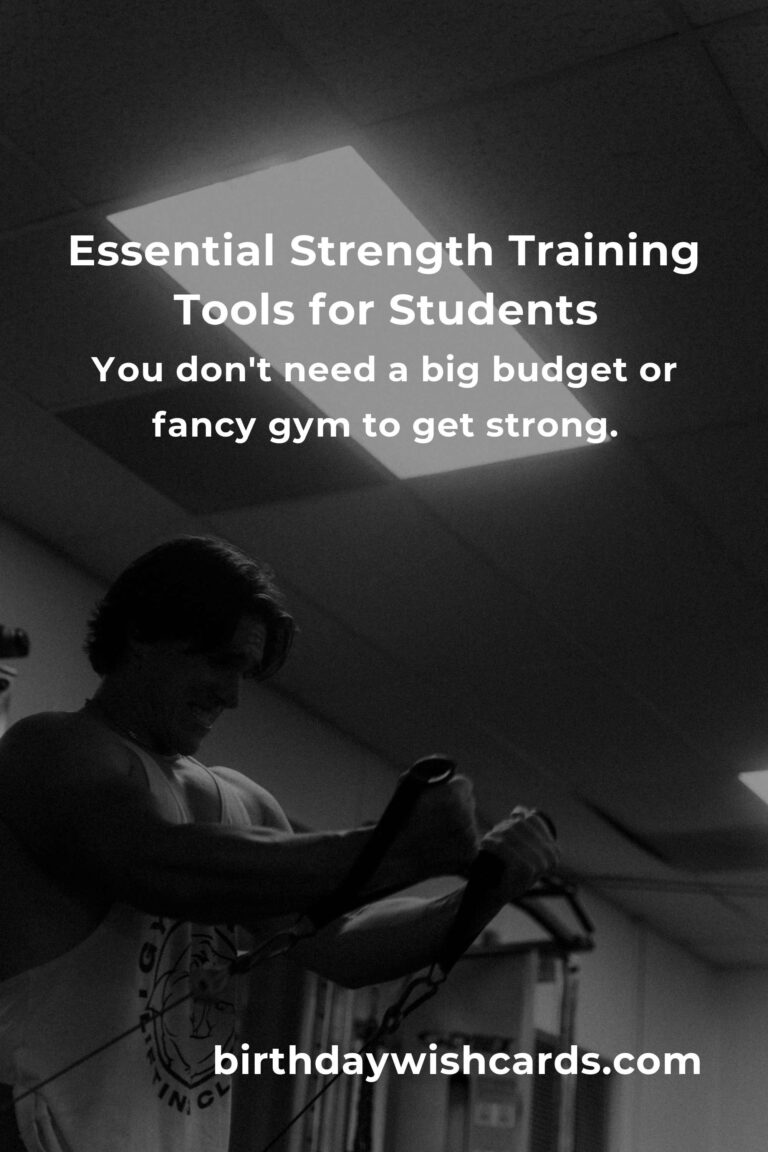 Unlock Your Power: The Ultimate Strength Training Equipment Guide for College Students