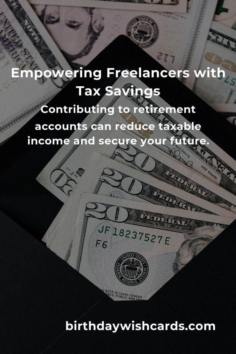 Unlocking Financial Freedom: A Complete Guide to Tax Savings for Freelancers