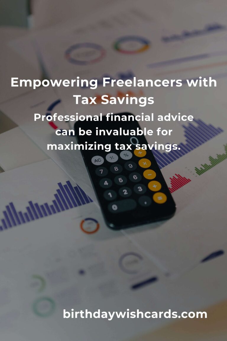 Unlocking Financial Freedom: A Complete Guide to Tax Savings for Freelancers