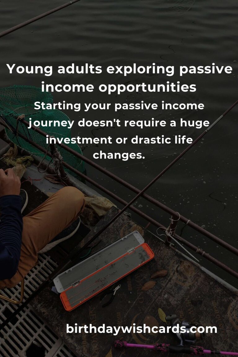 Unlocking Financial Freedom: A Heartfelt Guide to Passive Income for Young Adults