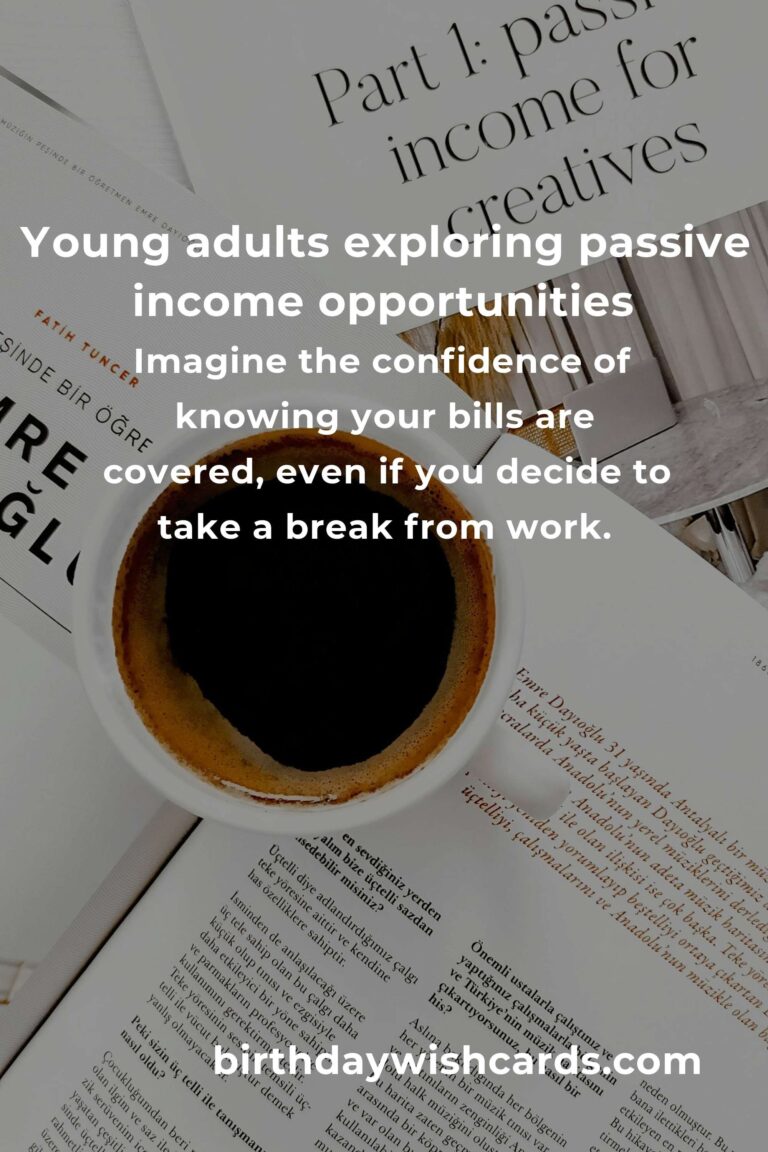 Unlocking Financial Freedom: A Heartfelt Guide to Passive Income for Young Adults