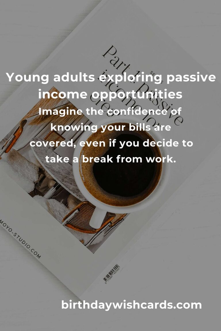 Unlocking Financial Freedom: A Heartfelt Guide to Passive Income for Young Adults