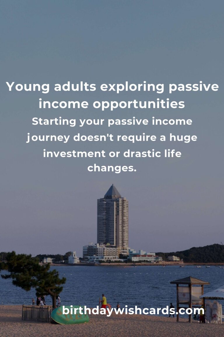 Unlocking Financial Freedom: A Heartfelt Guide to Passive Income for Young Adults