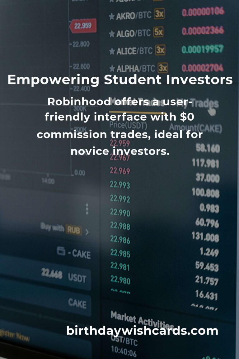 Unlocking Financial Freedom: Best Investing Apps for Students