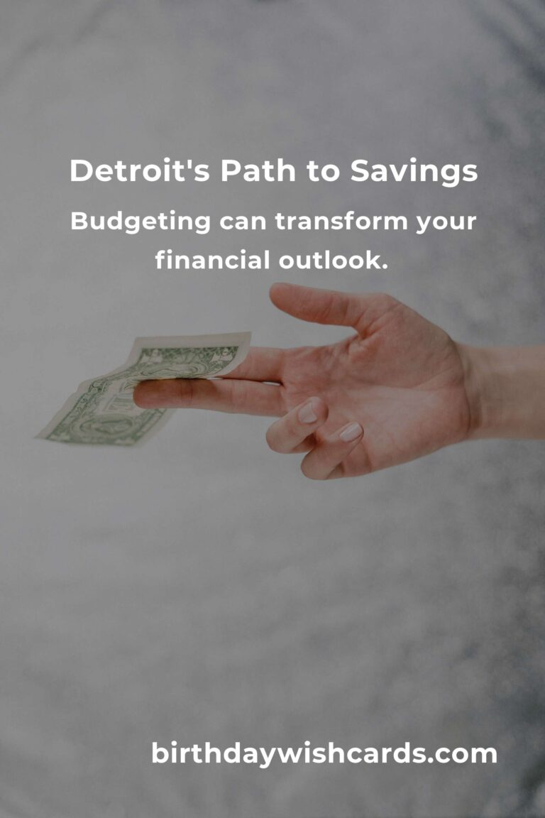Unlocking Financial Freedom: How to Save $500 in Detroit on a Tight Budget