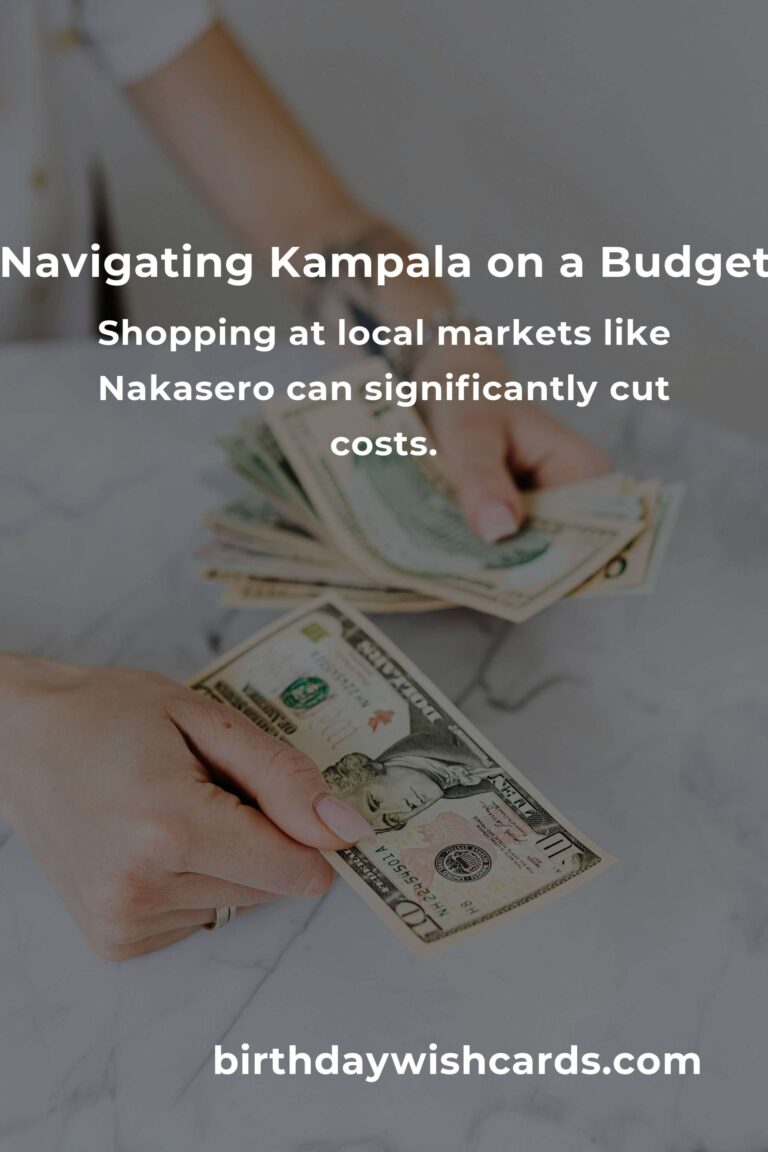Unlocking Financial Freedom: How to Save $500 in Kampala on a Tight Budget