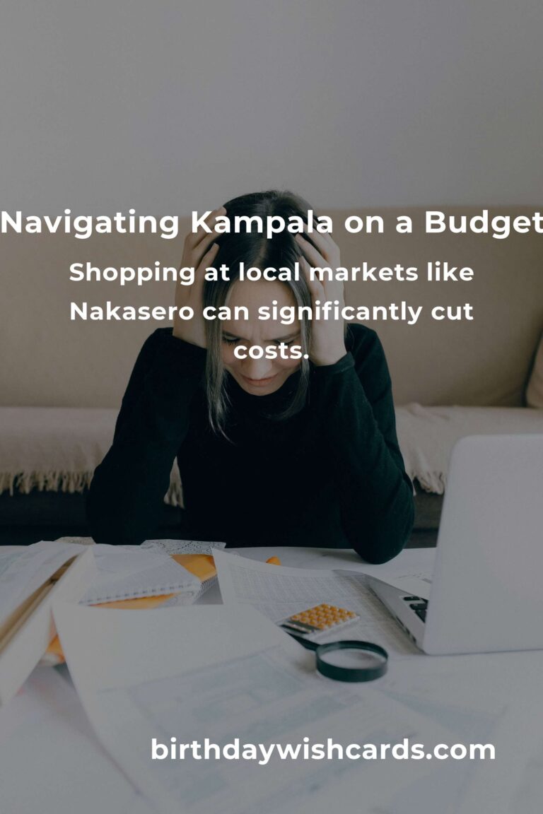 Unlocking Financial Freedom: How to Save $500 in Kampala on a Tight Budget