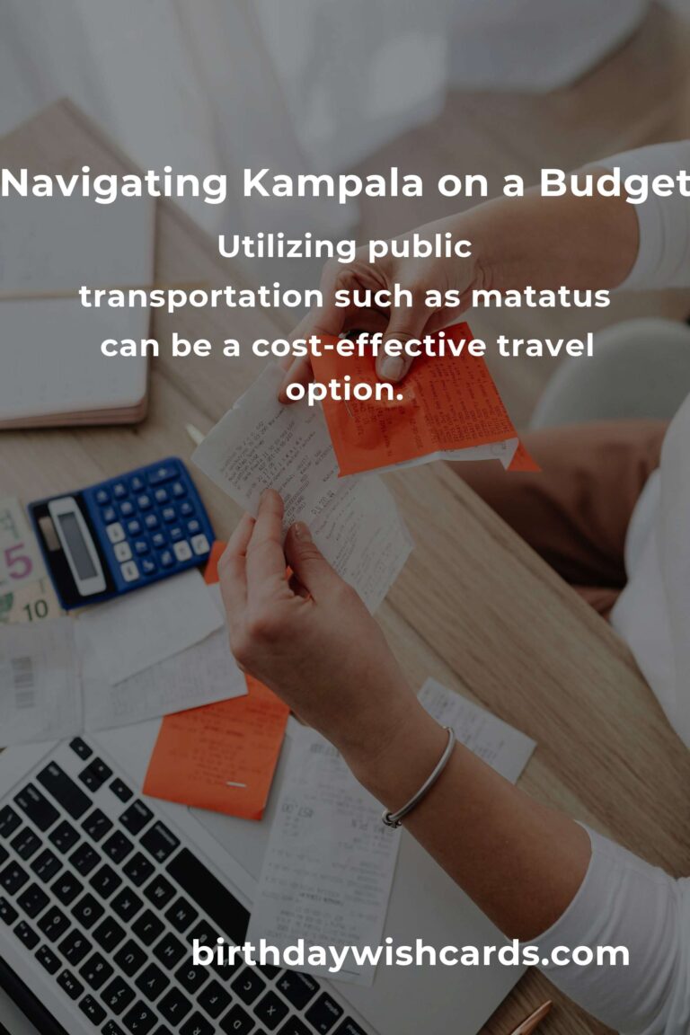 Unlocking Financial Freedom: How to Save $500 in Kampala on a Tight Budget